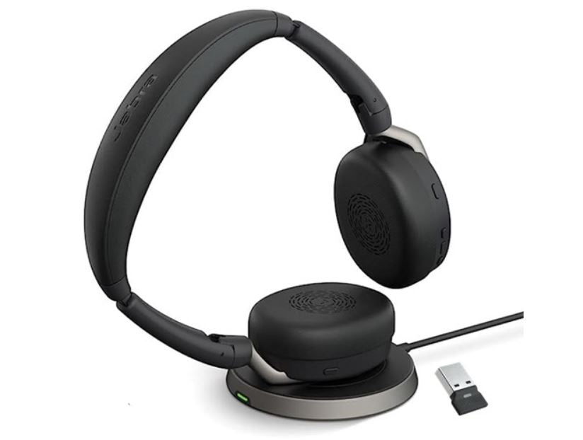 JABRA EVOLVE2 65 FLEX – Wireless / Stereo / UC – On-Ear Headset with ANC