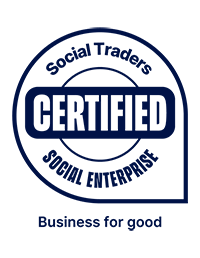 Social Traders Certified Social Enterprise logo.