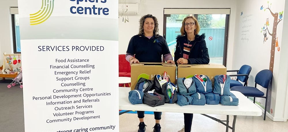 The Spiers Centre workplace technology setup supported by TechForGood