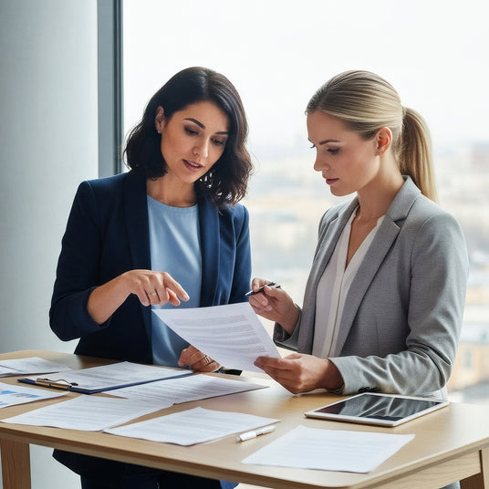 IT and procurement professionals reviewing ServiceNow licensing and renewal documentation together