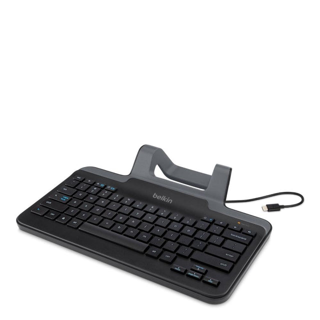 Belkin B2B191 mobile device keyboard Black USB Type-C