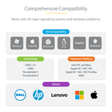 STARTECH USB-C 3-Port Multiport Adapter