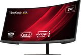 VIEWSONIC VG3419C-2 Monitor – 34" / UWQHD / VA / 120Hz – Business Monitor