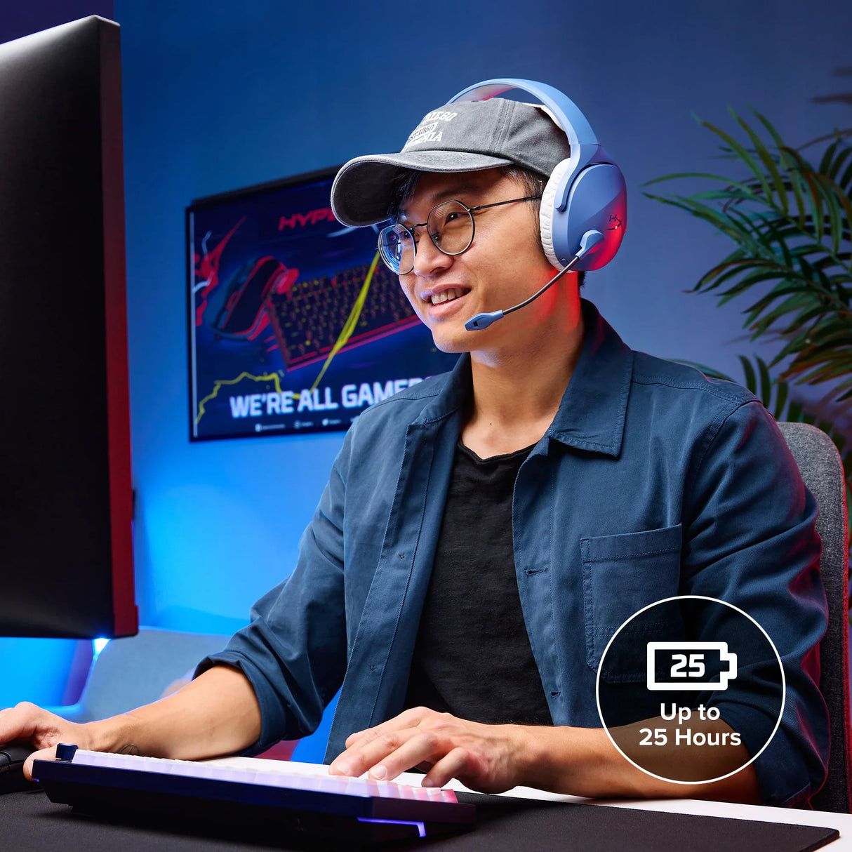 HP CLOUD JET – Wireless / Gaming – Over-Ear Headset