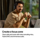 POLY FOCUS 625 – Bluetooth / Stereo / Office – Head-band Headset with ANC