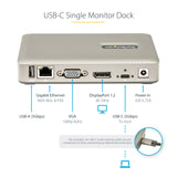 STARTECH USB 3.1 Gen 1 Type C Docking Station
