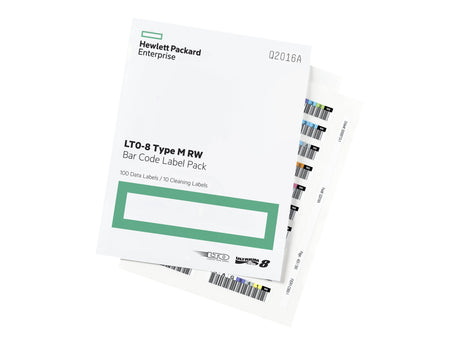 HPE LTO-8 30TB RW Bar Code Label Pack