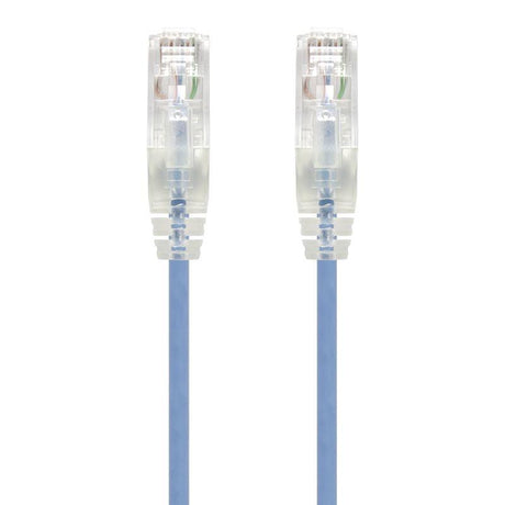 ALOGIC 0.3m Blue Series Alpha Ultra Slim Cat6 Network Cable | UTP | 28AWG (C6S-0.30BLU)