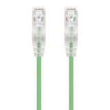 ALOGIC 0.3m Green Series Alpha Ultra Slim Cat6 Network Cable | UTP | 28AWG (C6S-0.30GRN)