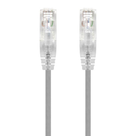 ALOGIC 0.3m Grey Series Alpha Ultra Slim Cat6 Network Cable | UTP | 28AWG (C6S-0.30GRY)