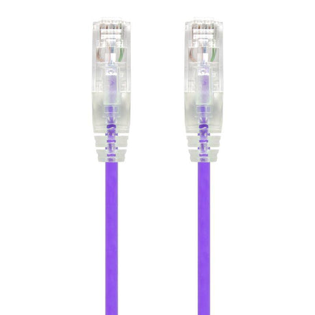 ALOGIC 0.3m Purple Series Alpha Ultra Slim Cat6 Network Cable | UTP | 28AWG (C6S-0.30PUR)