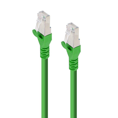 ALOGIC 0.5m Green Shielded CAT6A LSZH Network Cable (C6A-0.5-GREEN-SH)