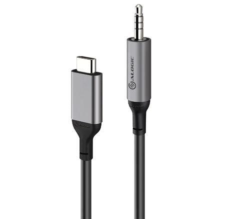 ALOGIC 1.5m USB-C (Male) to 3.5mm Audio (Male) Cable - Ultra Series (ULC35A1.5-SGR)