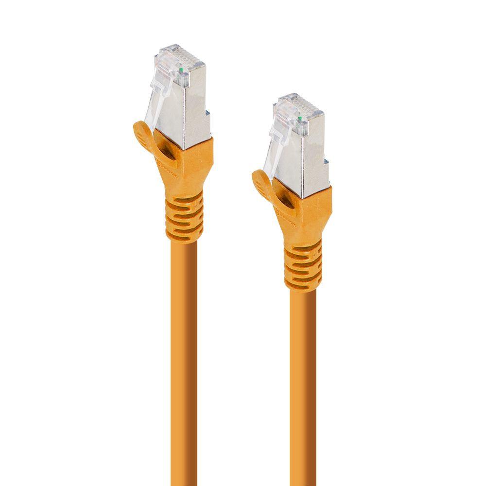 ALOGIC 10m Orange Shielded CAT6A LSZH Network Cable (C6A-10-ORANGE-SH)