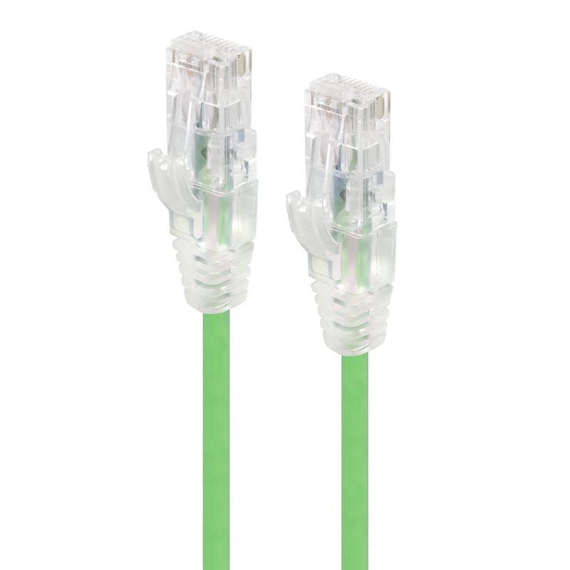 ALOGIC 3m Green Series Alpha Ultra Slim Cat6 Network Cable | UTP | 28AWG (C6S-03GRN)