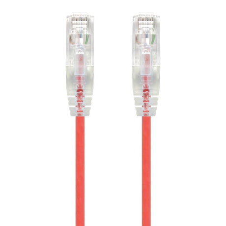 ALOGIC 3m Red Series Alpha Ultra Slim Cat6 Network Cable | UTP | 28AWG (C6S-03RED)