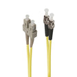 ALOGIC 3m SC-ST Single Mode Duplex LSZH Fibre Cable 09|125 OS2 (SCST-03-OS2)