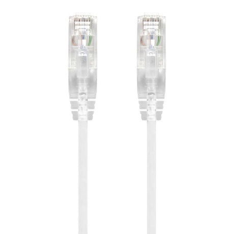 ALOGIC 3m White Series Alpha Ultra Slim Cat6 Network Cable | UTP | 28AWG (C6S-03WHT)