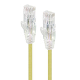 ALOGIC 5m Yellow Series Alpha Ultra Slim Cat6 Network Cable | UTP | 28AWG (C6S-05YEL)