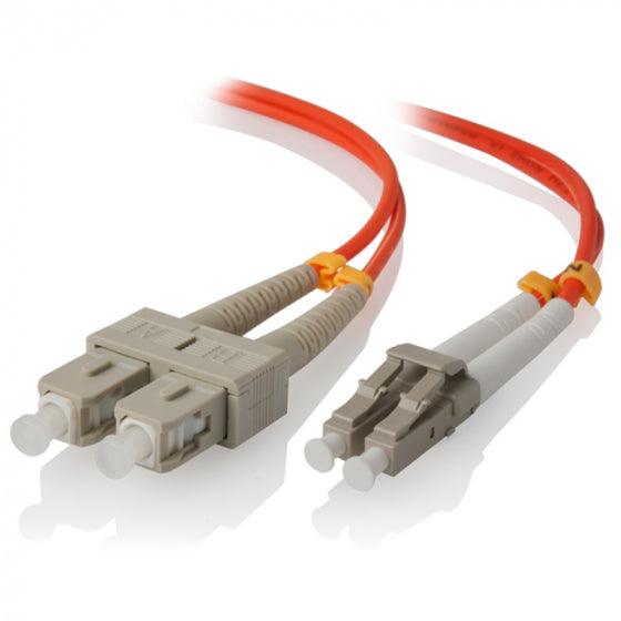 ALOGIC ALOGIC 20m LC-SC Multi Mode Duplex LSZH Fibre Cable 62.5|125 OM1 (LCSC-20-OM1)