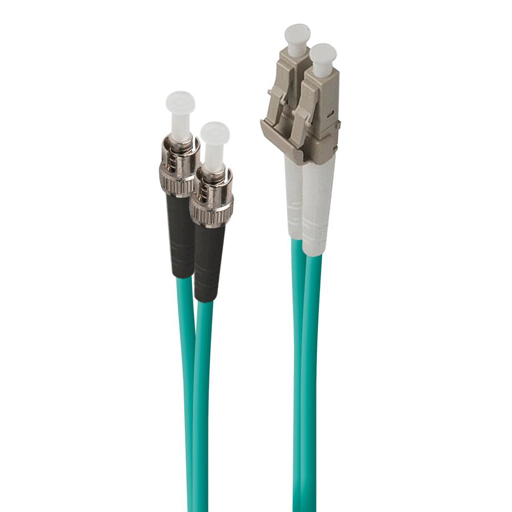 ALOGIC ALOGIC 2m LC-ST 10GbE Multi Mode Duplex LSZH Fibre Cable 50|125 OM3 (LCST-02-OM3)