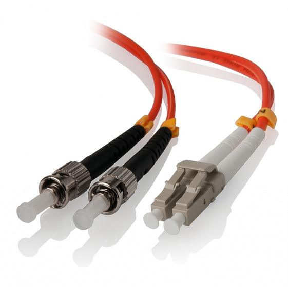 ALOGIC ALOGIC 2m LC-ST Multi Mode Duplex LSZH Fibre Cable 62.5|125 OM1 (LCST-02-OM1)