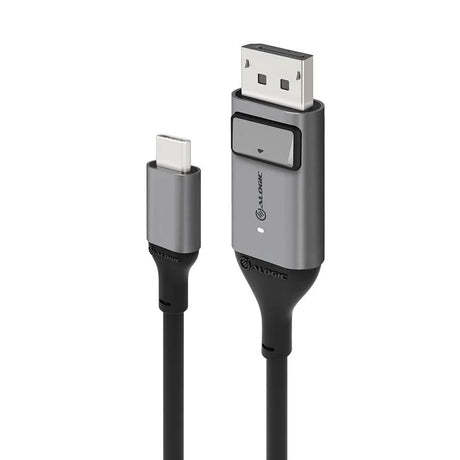 ALOGIC ALOGIC 2m Ultra USB-C (Male) to DP (Male) Cable - 4K @60Hz with LED (White) - Box Packaging (ULCDP02-SGR)