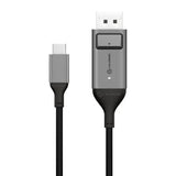 ALOGIC ALOGIC 2m Ultra USB-C (Male) to DP (Male) Cable - 4K @60Hz with LED (White) - Box Packaging (ULCDP02-SGR)