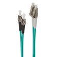 ALOGIC ALOGIC 3m LC-ST 10GbE Multi Mode Duplex LSZH Fibre Cable 50|125 OM3 (LCST-03-OM3)