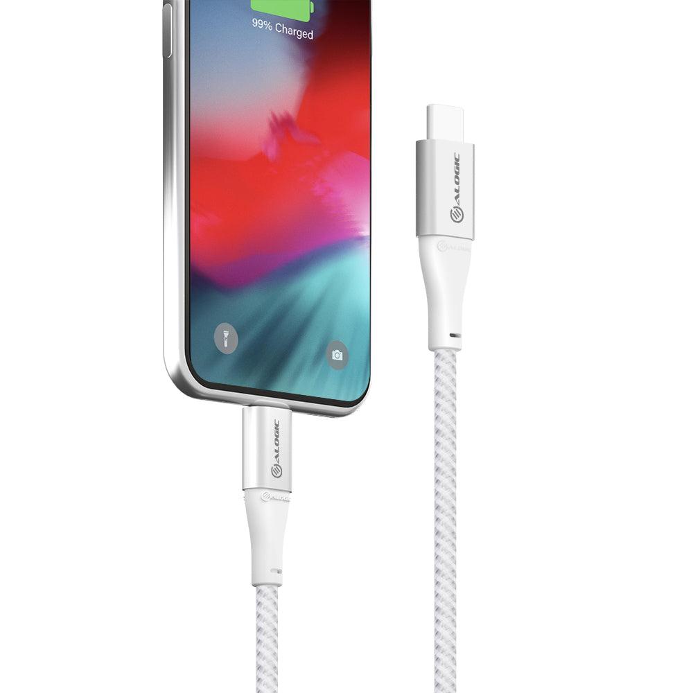 ALOGIC ALOGIC Super Ultra USB-C to Lightning Cable - 1.5m - Silver (ULC8P1.5-SLV)