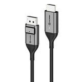 ALOGIC DisplayPort - HDMI | M|M | 3840 x 2160px | 60 Hz |DP 1.4 | 2 m (ULDPHD02-SGR)