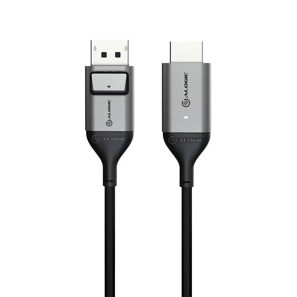 ALOGIC DisplayPort - HDMI | M|M | 3840 x 2160px | 60 Hz |DP 1.4 | 2 m (ULDPHD02-SGR)