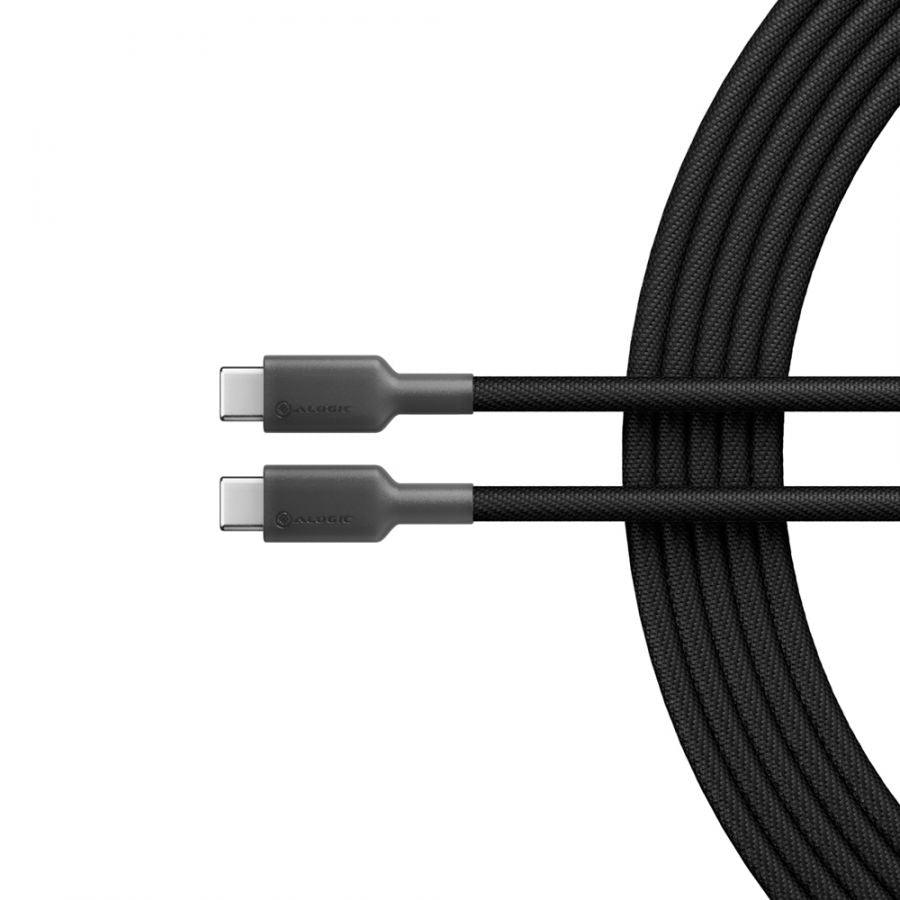 ALOGIC Elements Pro USB 2.0 USB-C to USB-C Cable 1m Black | 5A| 480Mbps (ELPCC201-BK)