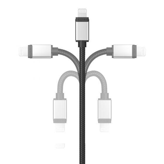 ALOGIC Ultra Fast Plus USB-A to Lightning USB 2.0 Cable - 1m (SULA8P01-SGR)