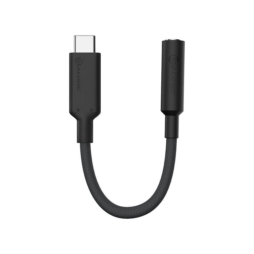 ALOGIC USB-C - 3.5mm | M|F | 0.1 m | Black (ELPC35A-BK)