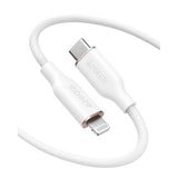 ANKER PowerLine III Flow USB-C to Lightning Cable (6ft|1.8m) | White (A8663H21)