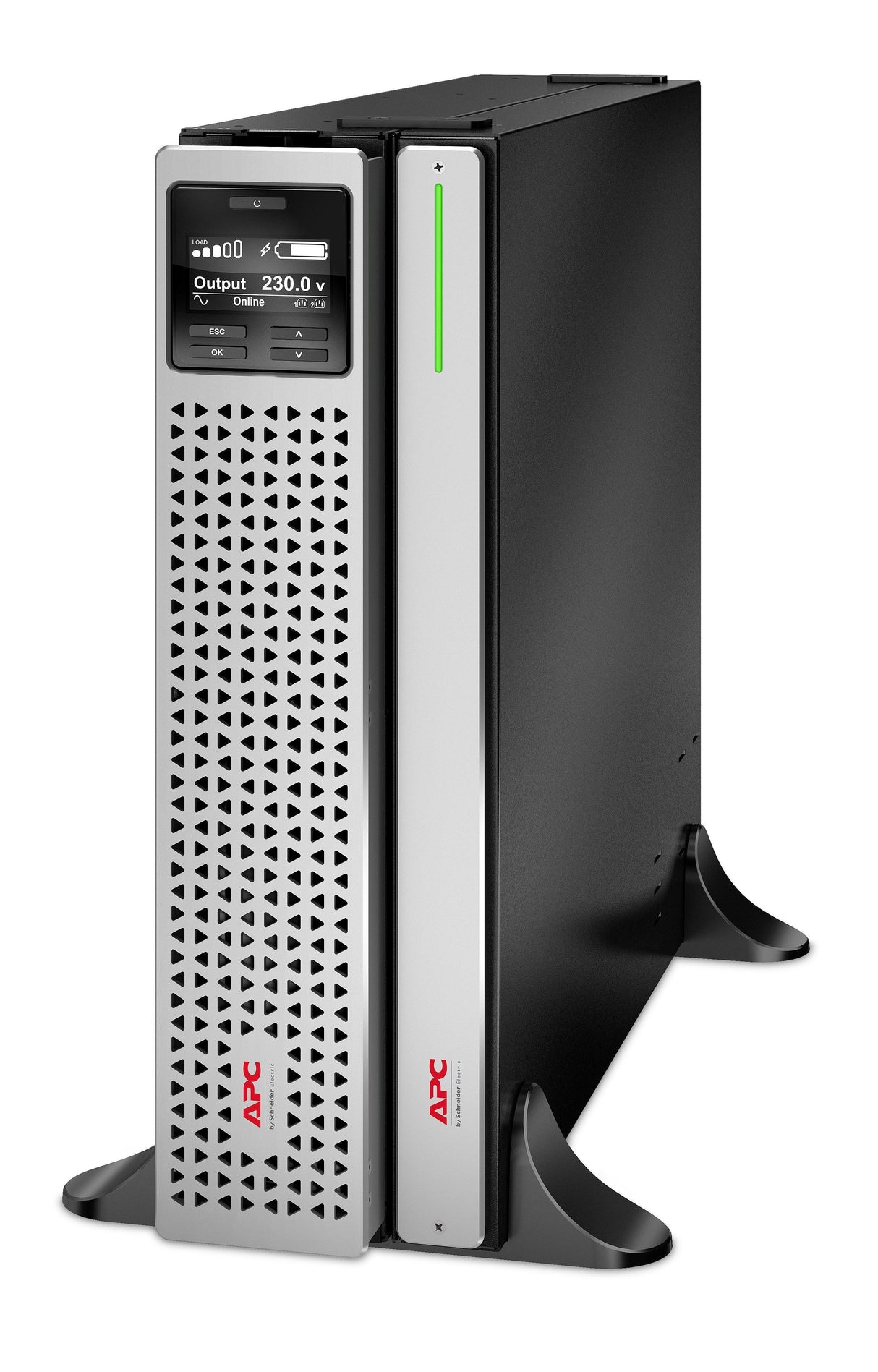 APC 1.35 KW | 1.5 kVA | 230 V | 50|60 Hz | 8x IEC 320 C13 | IEC-320 C14 | Li-ion | RJ-45 10|100 Base-T | RJ-45 Serial | Smart-Slot | USB | 3U | IP20 | 432x590x128 mm (SRTL1500RMXLI-NC)