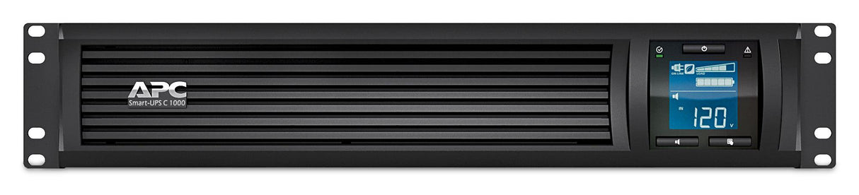 APC 1 kVA | 600W | 85-136V | 50|60Hz | 680J | 432x406x86mm | 20.52kg | Black (SMC1000I-2UC)