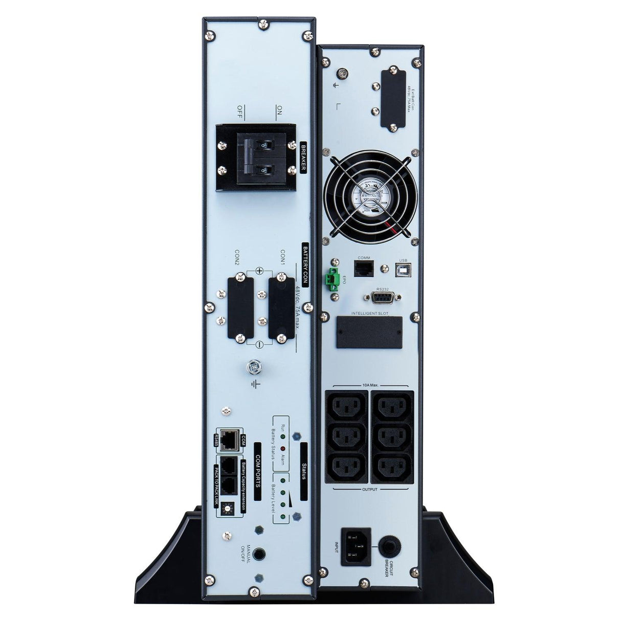 APC 1000 VA | 900 W | 6 IEC 60320 C13 | IEC 60320 C14 | 4U | 50 dBA | IP20 (SRVL1KRILRK)
