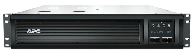 APC 1000 W | 1.5 kVA | 230V | 50|60Hz | 2x IEC Jumpers | 4x IEC 320 C13 | RJ-45 | SmartSlot | USB | 2U | 432x477x86 mm (SMT1500RMI2UC)