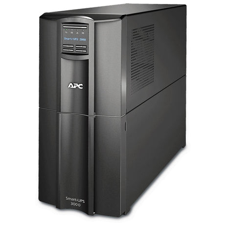 APC 2.7 kW | 3 kVA | 230V | 1x IEC 320 C19 | 1x IEC Jumpers | 8x IEC 320 C13 | SmartSlot | USB | 365 Joules (SMT3000IC)