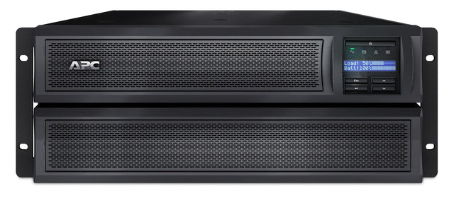 APC 230 V | 1.98 KW | 2.2 kVA | 50|60 Hz | RJ-45 | SmartSlot | USB | 178 x 483 x 432 mm | 38.56 kg (SMX2200HVNC)
