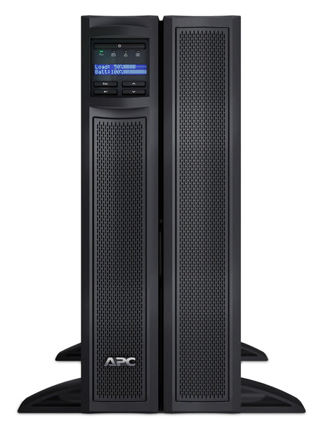 APC 230 V | 1.98 KW | 2.2 kVA | 50|60 Hz | RJ-45 | SmartSlot | USB | 178 x 483 x 432 mm | 38.56 kg (SMX2200HVNC)