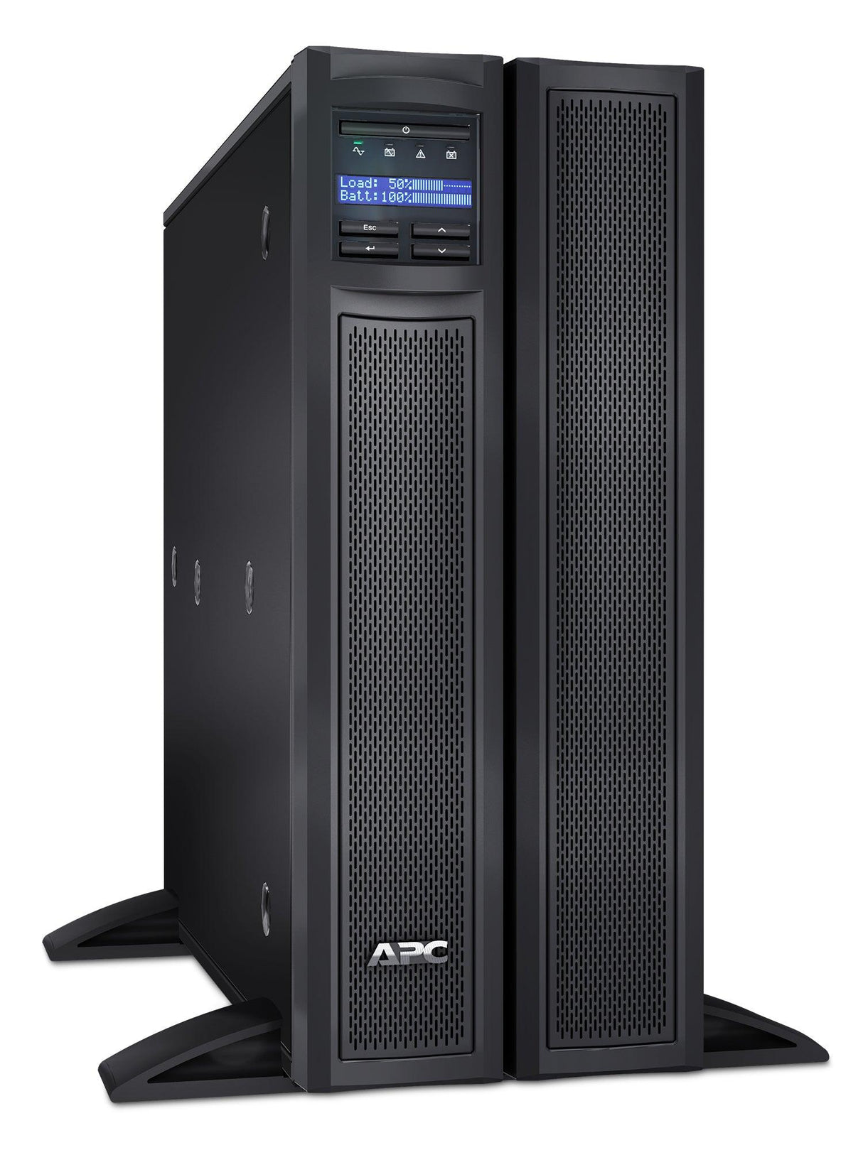 APC 230 V | 1.98 KW | 2.2 kVA | 50|60 Hz | RJ-45 | SmartSlot | USB | 178 x 483 x 432 mm | 38.56 kg (SMX2200HVNC)