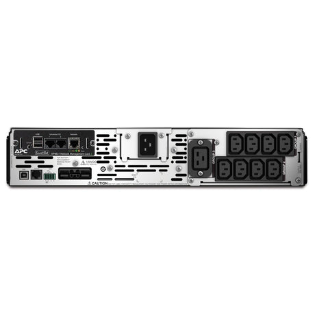 APC 230 V | 1.98 KW | 2.2 kVA | 50|60 Hz | RJ-45 | SmartSlot | USB | 432 x 667 x 85 mm | 37.24 kg (SMX2200R2HVNC)
