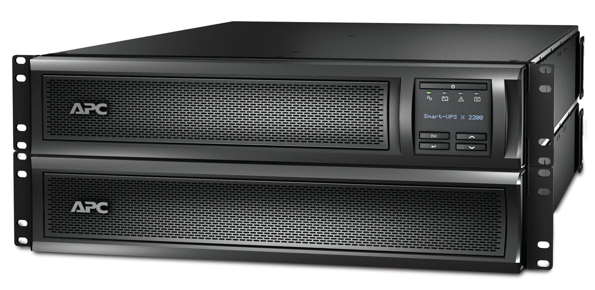 APC 230 V | 1.98 KW | 2.2 kVA | 50|60 Hz | RJ-45 | SmartSlot | USB | 432 x 667 x 85 mm | 37.24 kg (SMX2200R2HVNC)