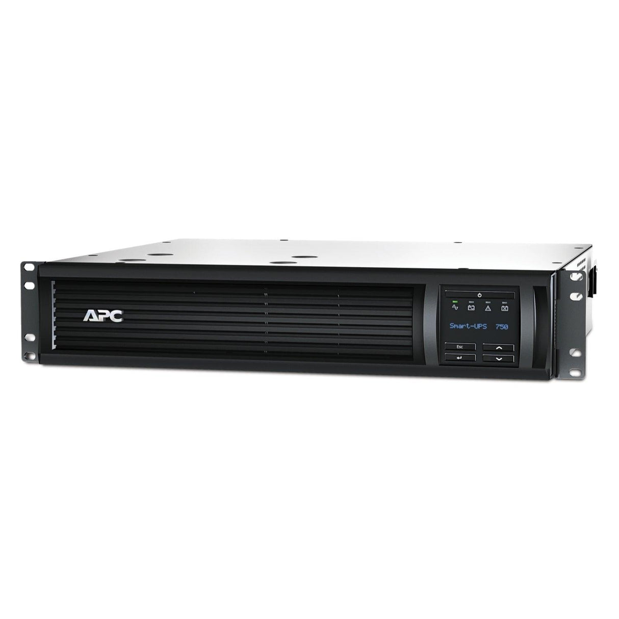 APC 2U | 500 W | 750 VA | 230V | IEC-320 C14 | 50|60Hz | RJ-45 Serial | SmartSlot | USB | 459Joules (SMT750RMI2UC)