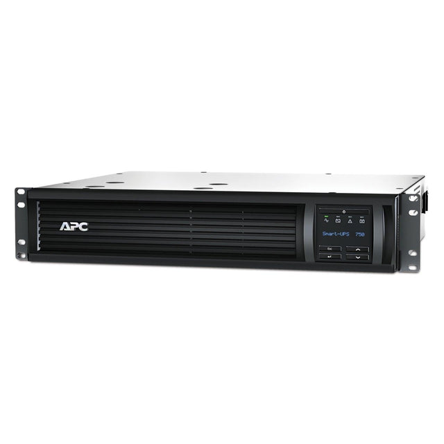 APC 2U | 500 W | 750 VA | 230V | IEC-320 C14 | 50|60Hz | RJ-45 Serial | SmartSlot | USB | 459Joules (SMT750RMI2UC)