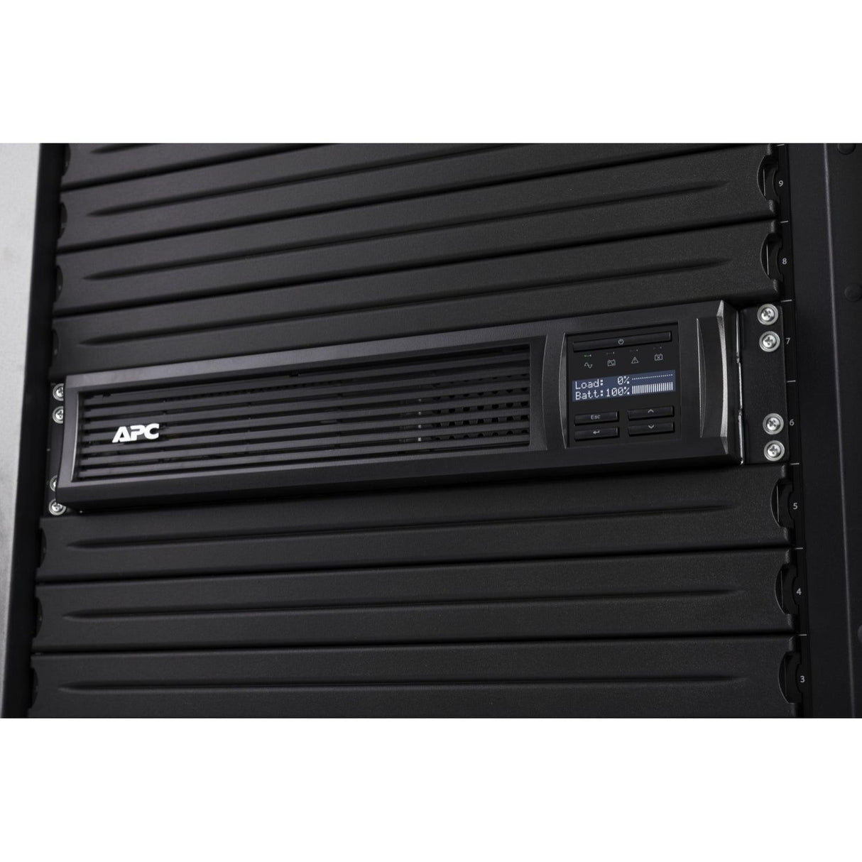 APC 2U | 500 W | 750 VA | 230V | IEC-320 C14 | 50|60Hz | RJ-45 Serial | SmartSlot | USB | 459Joules (SMT750RMI2UC)