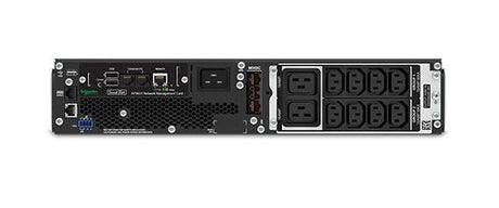 APC 3000 VA | 2700 W | 230 V | RJ-45 | USB | SmartSlot | 2U | 432x635x85 mm | 31.3 kg (SRT3000RMXLI-NC)